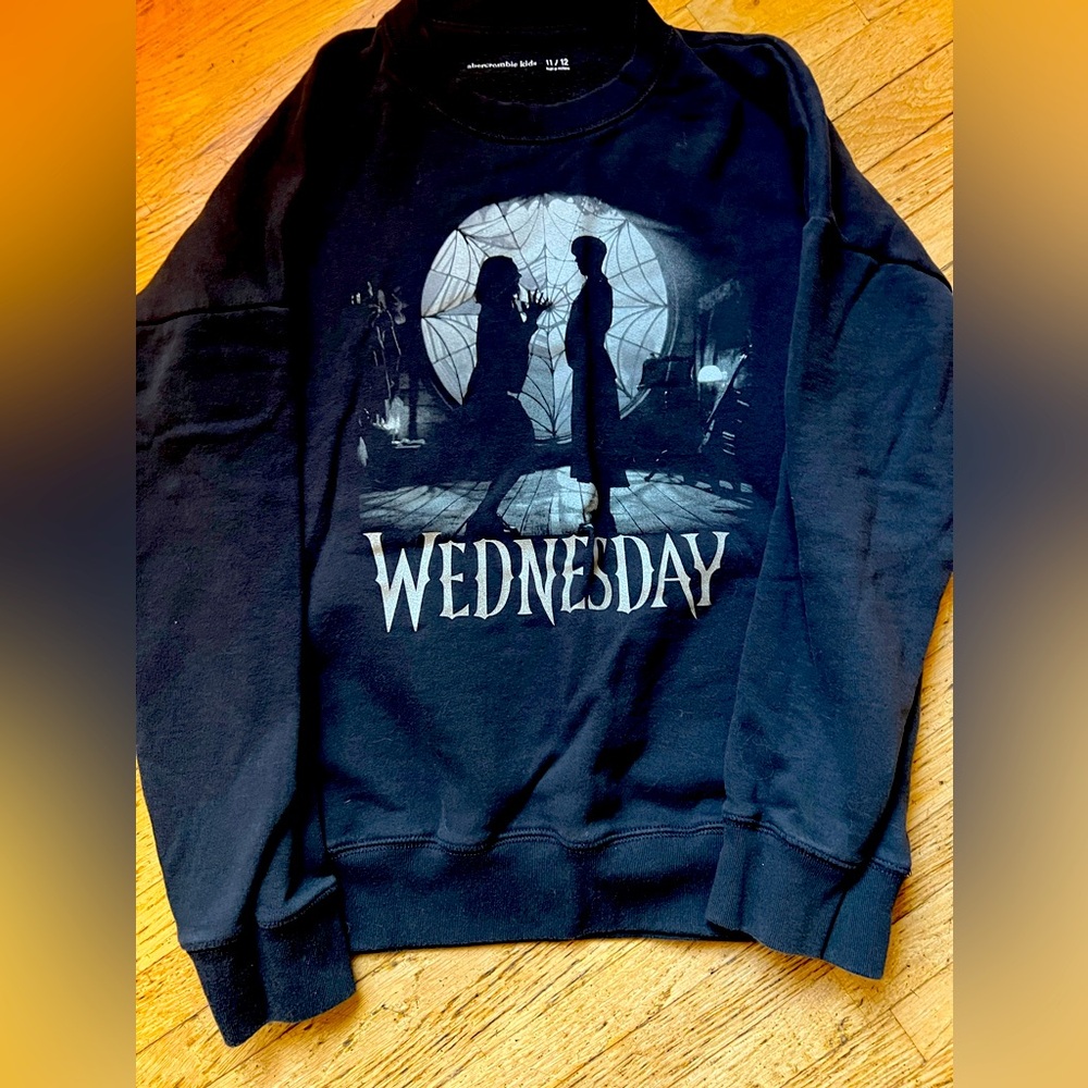 Wednesday Sweatshirt Abercrombie - Girls Size 11-12